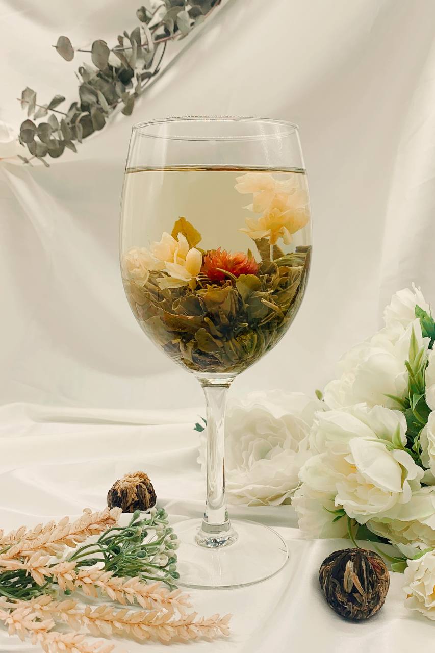 SG Azure & Florets (4 balls)