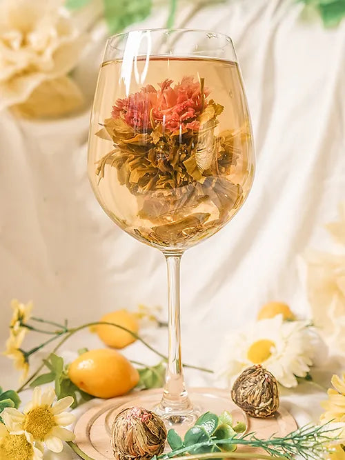 Teal Assorted Blooming Tea (12 teaballs)