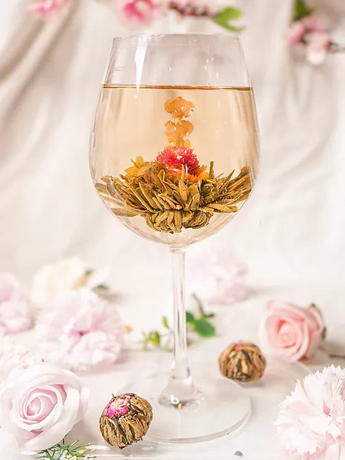 Teal Assorted Blooming Tea (12 teaballs)