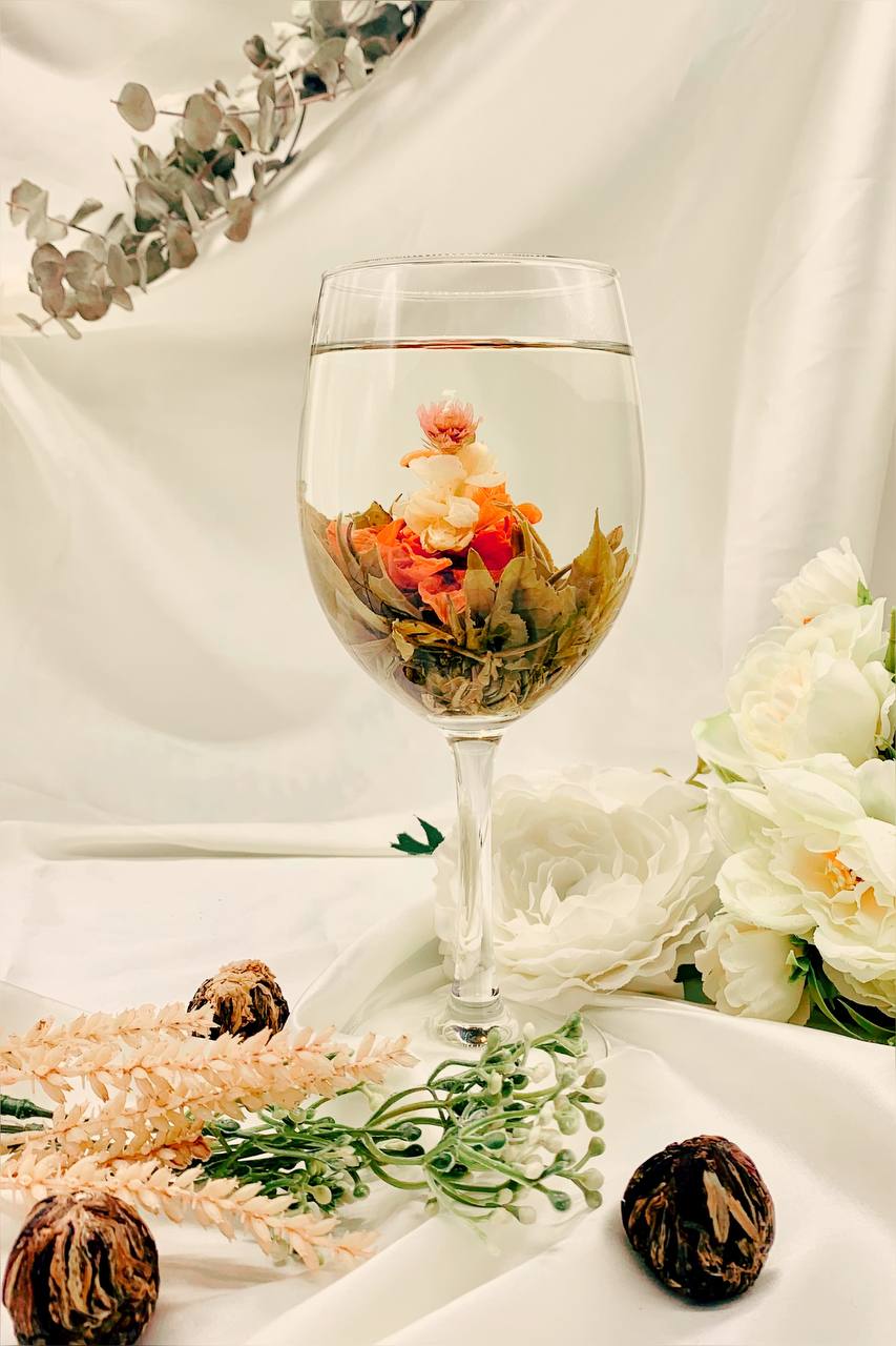 SG Azure & Florets (4 balls)