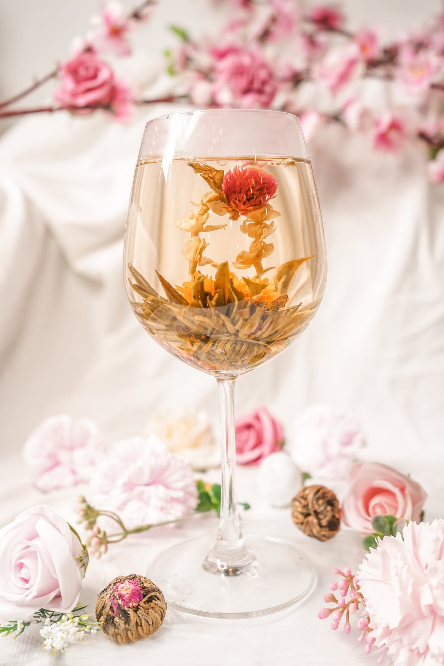 Petite Aqua Assorted Blooming Tea (6 teaballs)