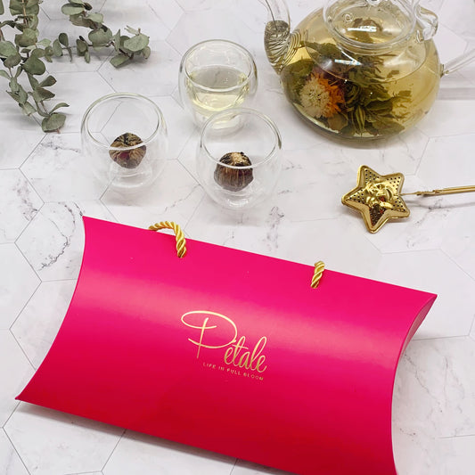 Petite Ruby Assorted Blooming Tea (6 teaballs)